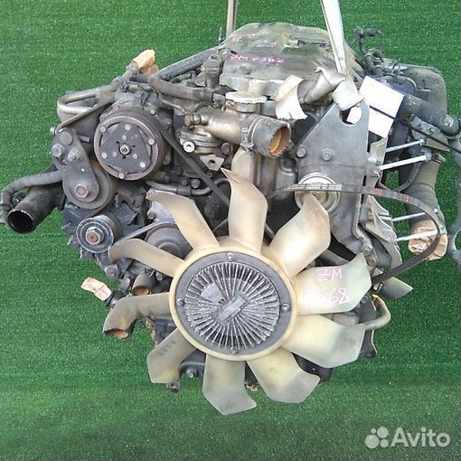 Двигатель в сборе двс mitsubishi rosa BG64D 4M50T