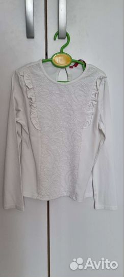 Блузки школьные 122 128