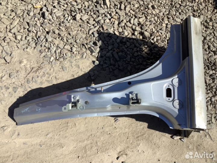 Порог со средней стойкой правый Renault Megane 3