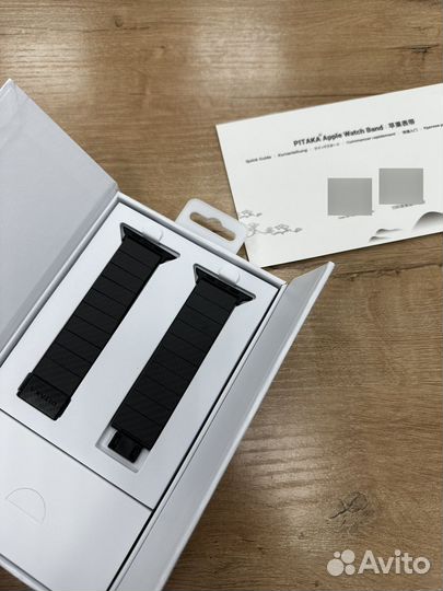 Браслет Pitaka Carbon для Apple Watch 38-49mm