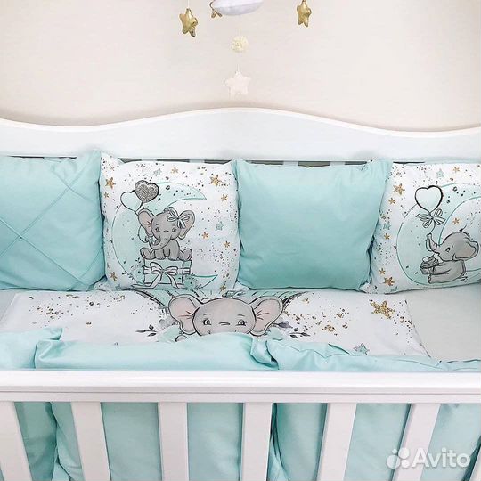 Детская овальная кроватка