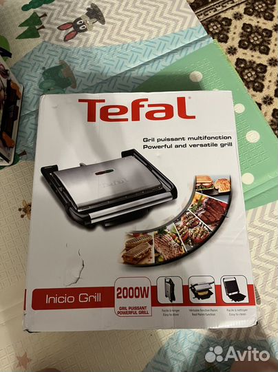 Электрогриль tefal новая