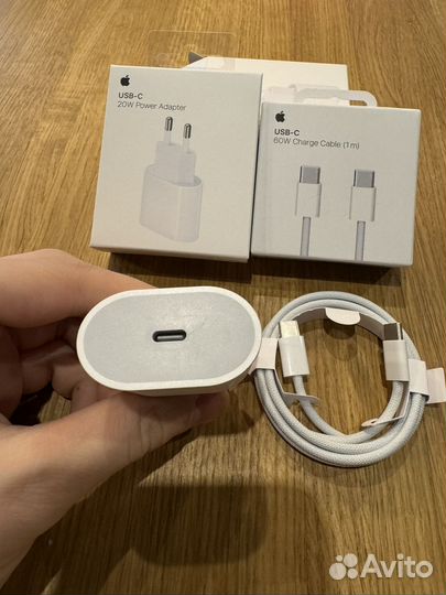 Зарядка на Apple iPhone 15 20W USB-C (новая)