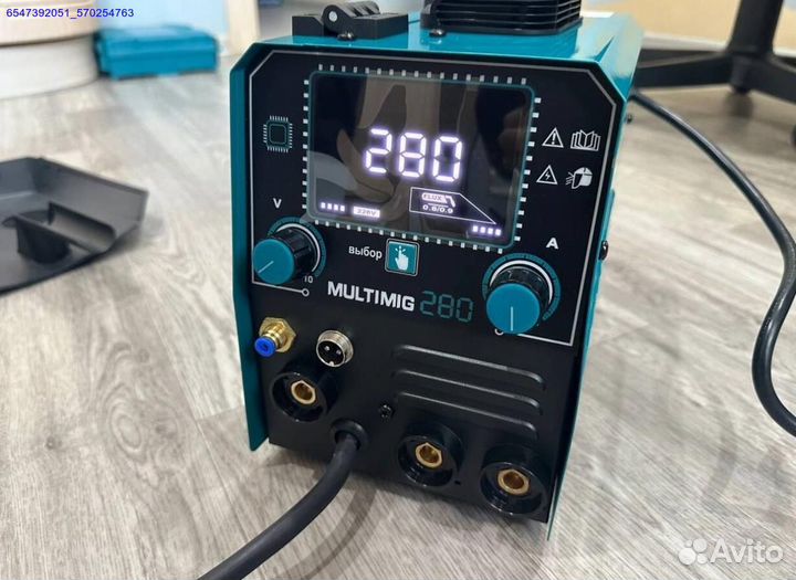 Сварочный аппарат роторм 4в1 mma mig flux lift tig (Арт.43884)