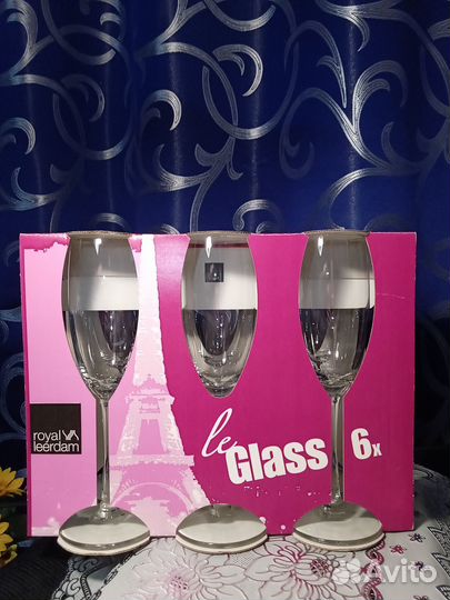 Набор бокалов и рюмок (новые)