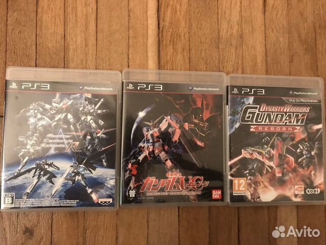 Игры для приставки PlayStation 3 Gundam