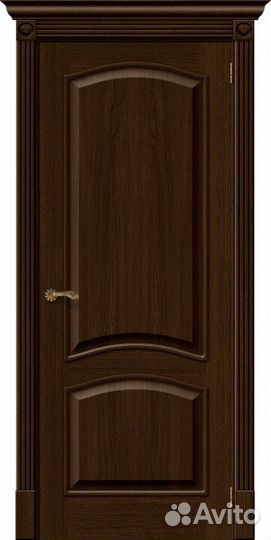 Межкомнатная дверь Классик-32, глухая, Golden Oak