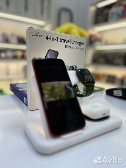 Док станция 4в1 15W