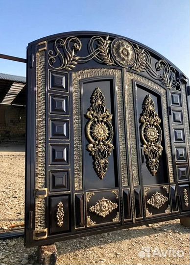 Ворота в Махачкале красивые на заказ