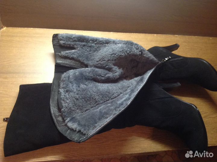 Сапоги с мехом