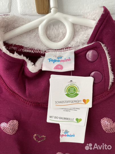 Свитер джемпер для девочки 74