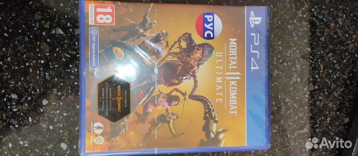 Игра для приставки ps4 mortal combat 11 ultimate