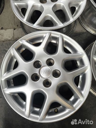 Литье диски r15 5/100 б/у,4 шт