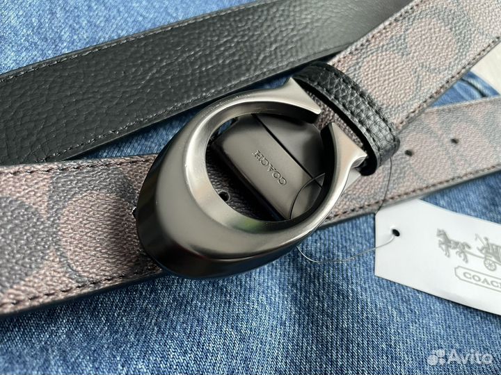 Ремень Coach коричневый