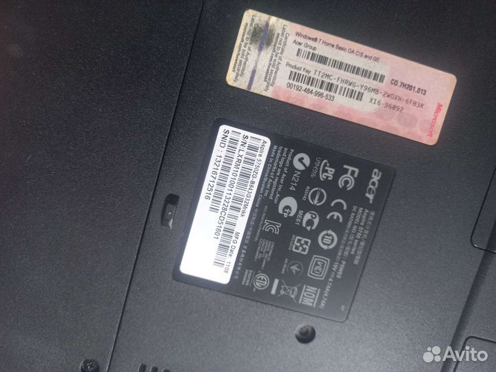 Ноутбук acer