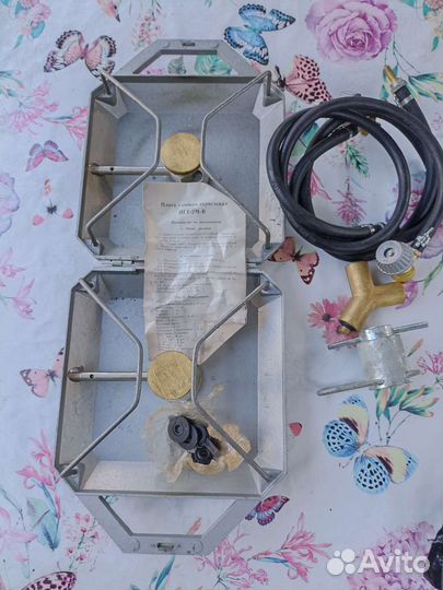 Газовая туристическая плита пгт-2м-в