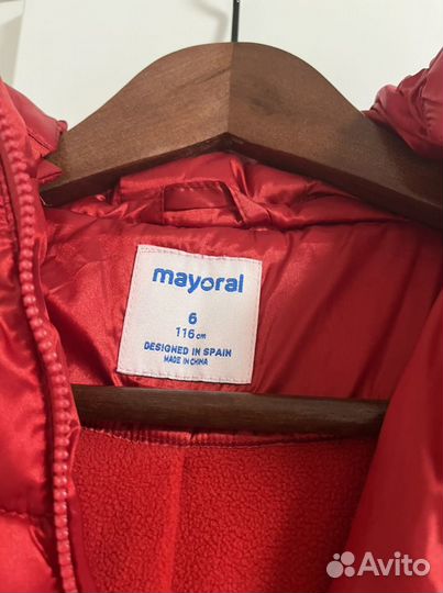Пальто для девочки Mayoral