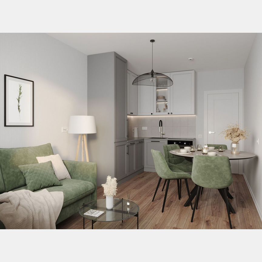 2-к. квартира, 51,9 м², 19/22 эт.