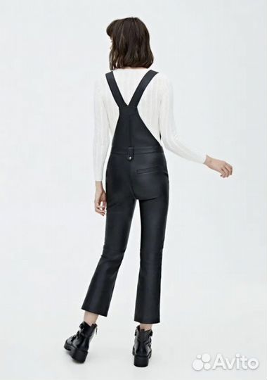 Комбинезон кожаный