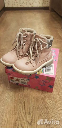 Ботинки для девочки 25р