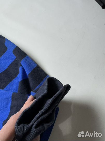 Лонгслив Hollister Striped Emo Grunge LS (XL)