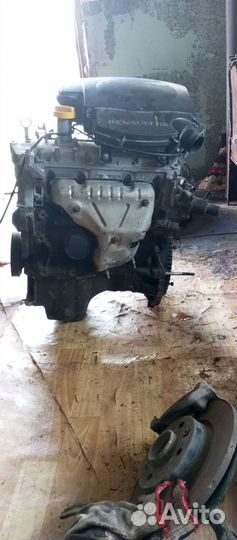 Двигатель renault logan 1, К7М f710