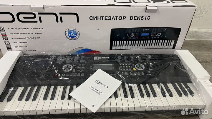 Синтезатор denn dek610