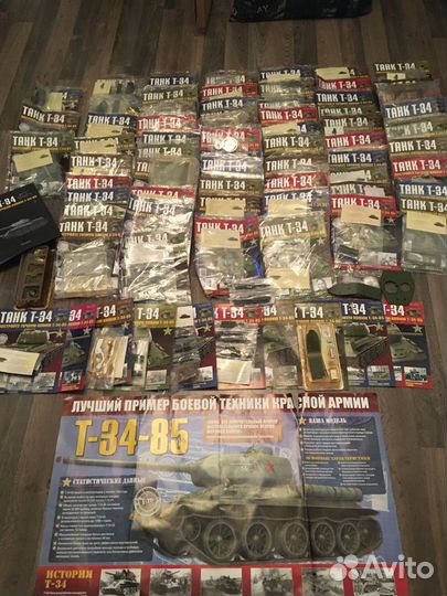 Журналы с запчастями Танк Т-34