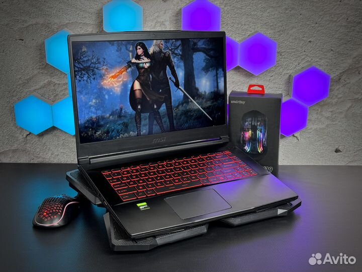 Игровой ноутбук MSI Thin / RTX / i7