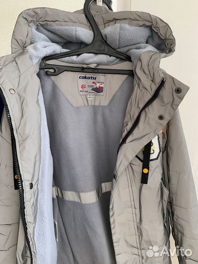 Парка для девочки 140см