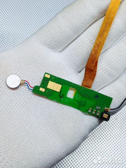 Philips W3500. Нижняя плата со шлейфом. Оригинал