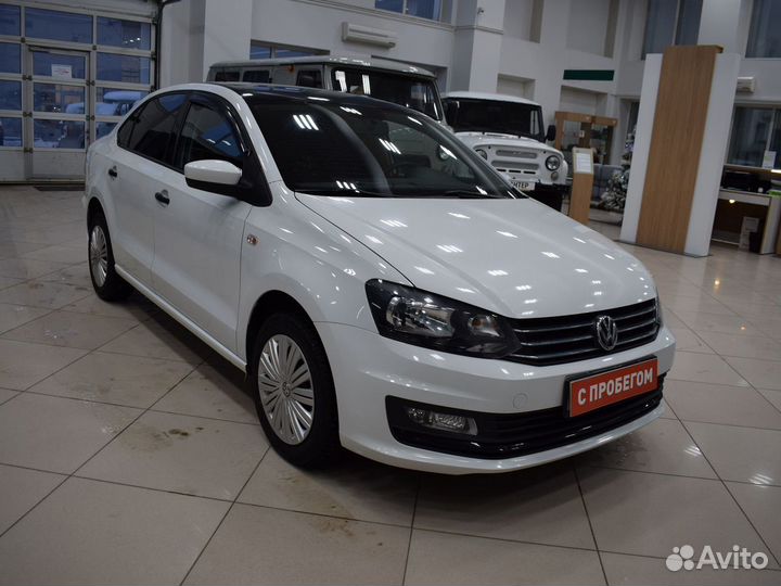 Volkswagen Polo 1.6 AT, 2018, 96 000 км