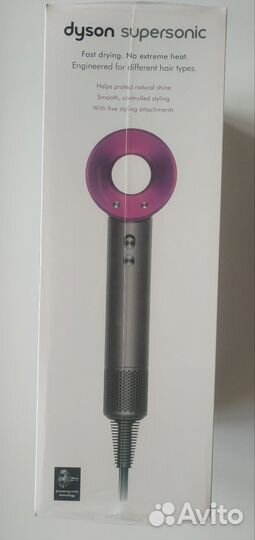 Фен Dyson 5 насадок 3м Розовый