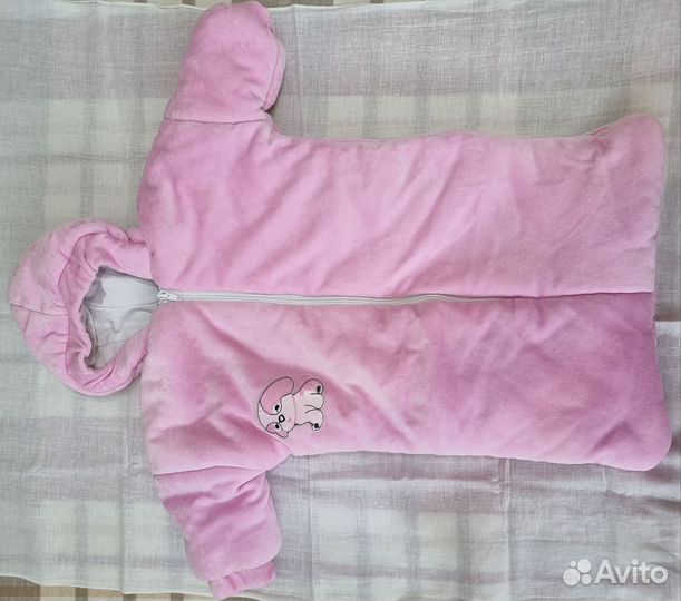 Зимний комбинезон для девочки