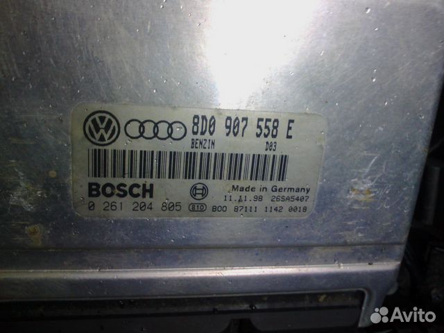 Блок эбу(мозги) + коммутатор Passat B5