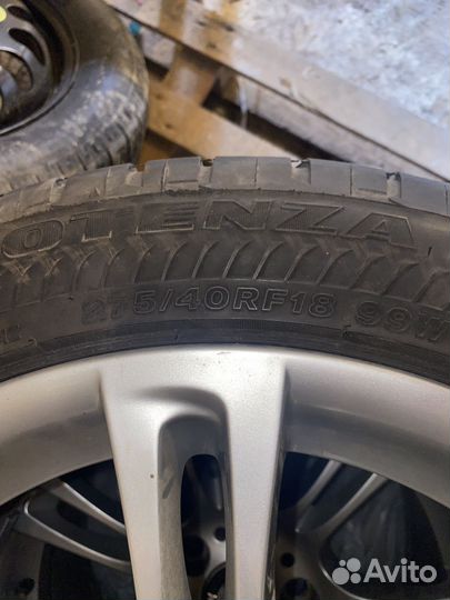 Bridgestone Potenza S001 245/45 R18 и 275/40 R18 96W