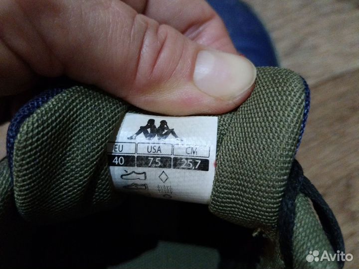 Кроссовки каппа мужские размер 40