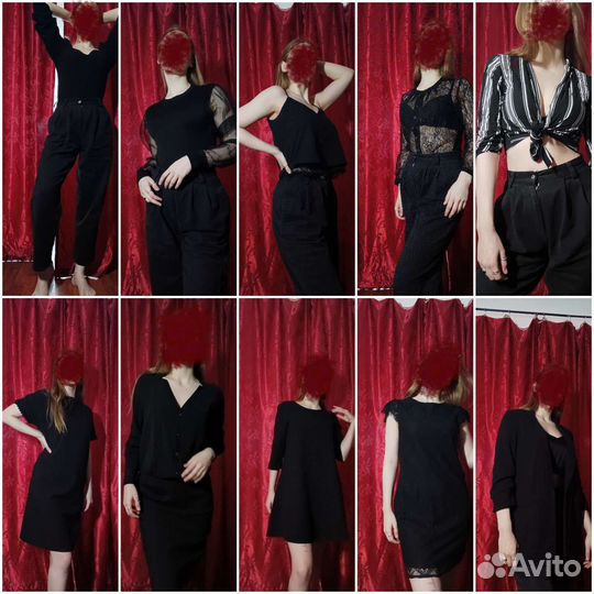 Классическая черная одежда