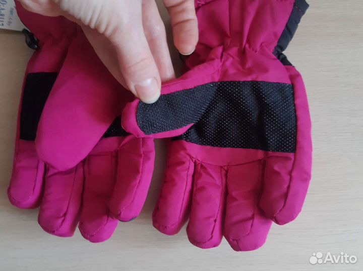 Перчатки зимние детские 4-8 лет