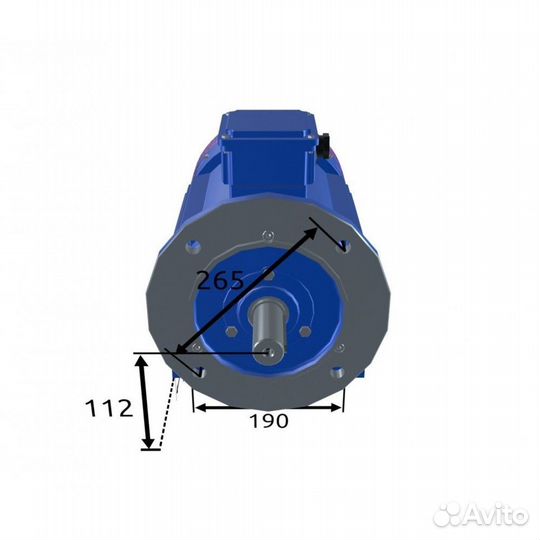 Электродвигатель аир 112ма6 (3кВт/1000об.мин)