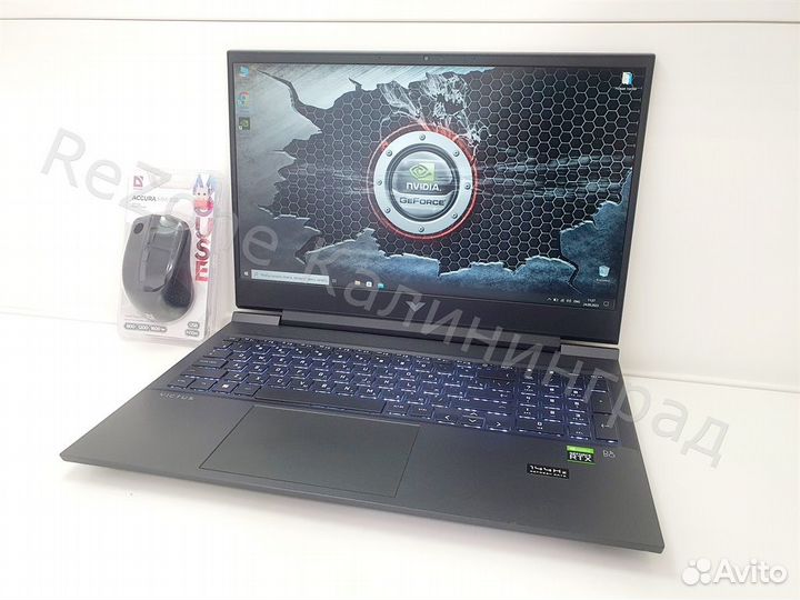 Игровой HP Victus, Ryzen 5,16GB,RTX, SSD, Гарантия