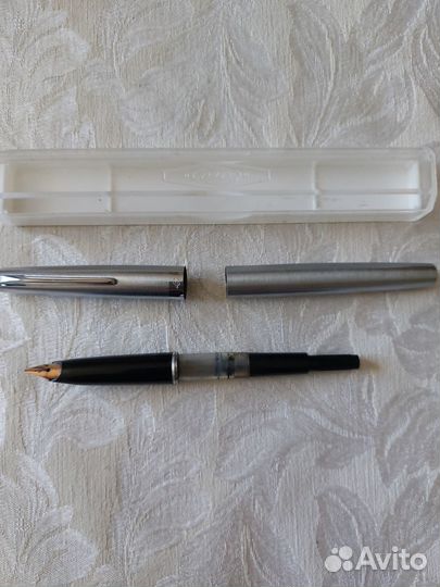 Ручка перьевая поршневая с позолоченным пером СССР
