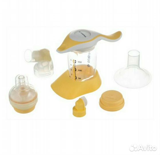 Молокоотсос medela ручной со smart-соской