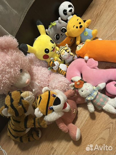 Мягкие игрушки пакетом