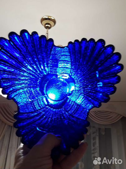 Салатники, фруктовницы из цветного стекла