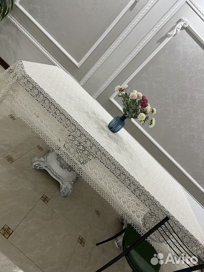 Скатерть ручная вышивка