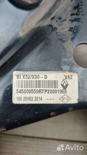 Рычаг передней подвески renault logan 2014