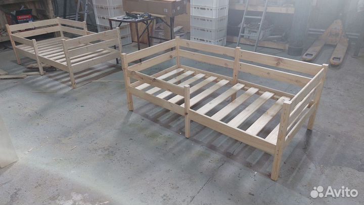 Кровать деревянная детская 160*80