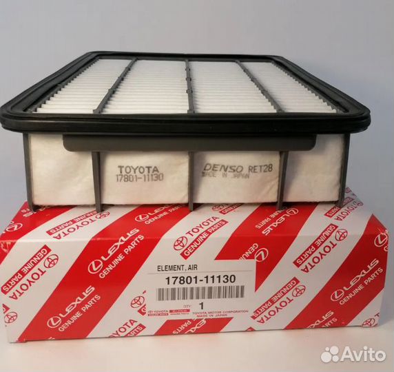 Воздушный фильтр Toyota 1780111130