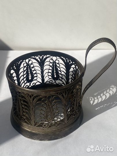 Подстаканник СССР скань